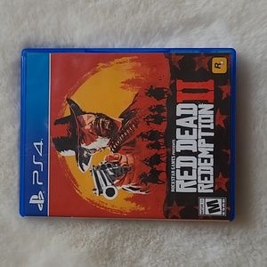 PS4 Red Dead Redemption 2 Video Game